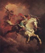 Philippe Jacques Vision of the White Horse France oil painting reproduction